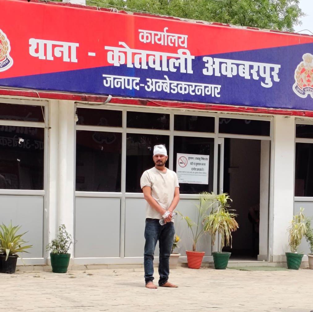 साधु के साथ मारपीट करने वाले हिस्ट्रीशीटर को पुलिस ने भेजा जेल