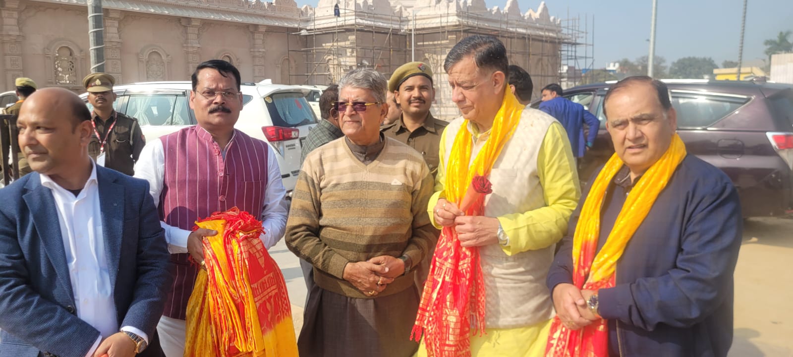 विधानसभा अध्यक्ष सतीश महाना का विधायक वेद गुप्ता ने किया स्वागत