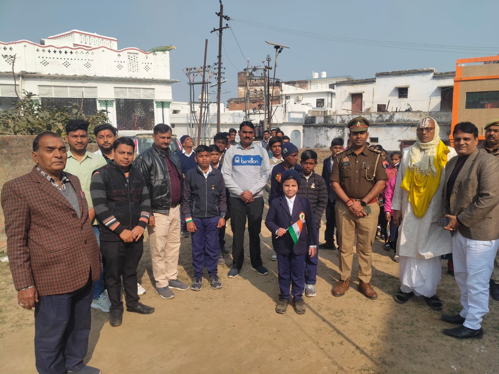 मंदबुद्धि व मूक-बधिर विद्यालय में हर्षोल्लास के साथ मनाया गया गणतंत्र दिवस