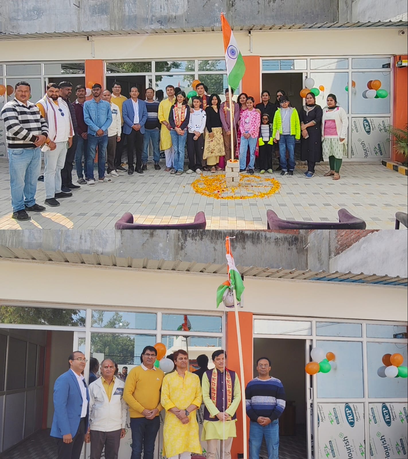 हेल्पिंग ह्यूमन इंफ्राटैच ने उत्साह और राष्ट्रभक्ति के साथ मनाया 77वाँ गणतंत्र दिवस