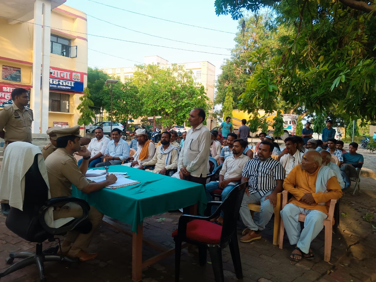 महरुआ थाना में संपूर्ण समाधान दिवस आयोजित, 6 शिकायतों पर सुनवाई